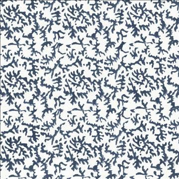 Kindred Spirit Lapis by Kasmir Fabric 5125 90% Cotton 10% Linen INDIA Not Tested H: 6 inches, V: 6 inches 53 - Fabric Carolina - Kasmir