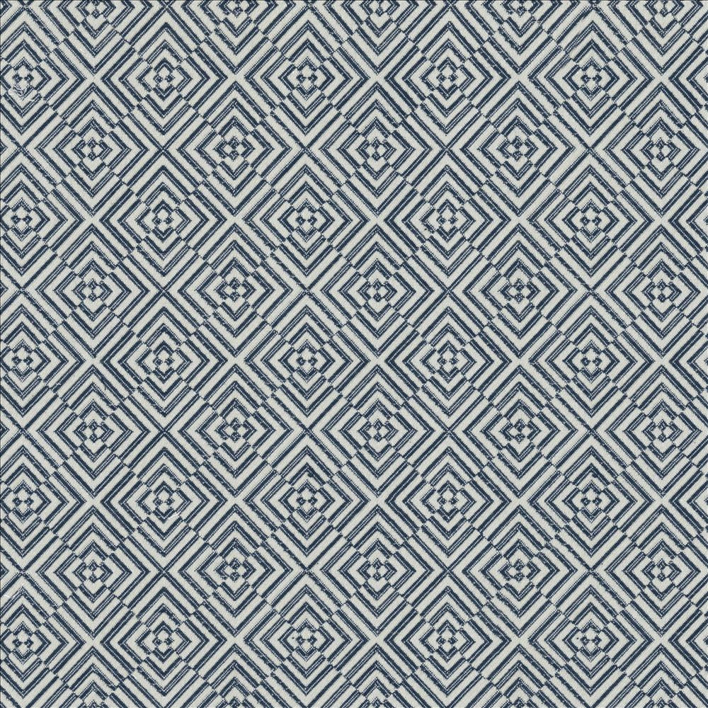 Kinetic Navy by Kasmir Fabric 5125 100% Cotton
 USA 15,000 Wyzenbeek Double Rubs Horizontal: 3 inches and Vertical: 3 2/8 inches 54 - Fabric Carolina -