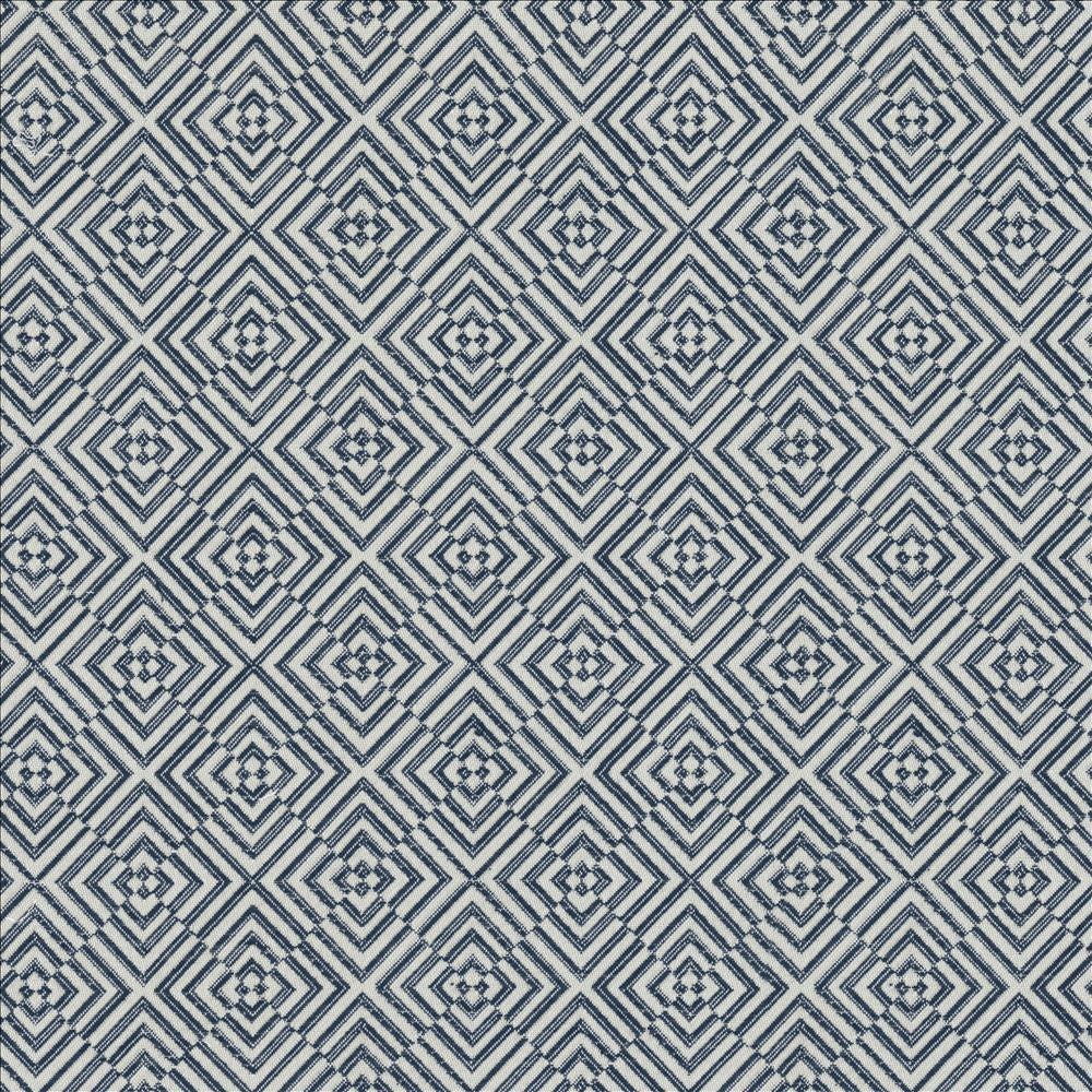 Kinetic Navy by Kasmir Fabric 5125 100% Cotton
 USA </p><p>Repeat: Horizontal: 3 inches and Vertical: 3 2/8 inches 53 - Fabric Carolina -