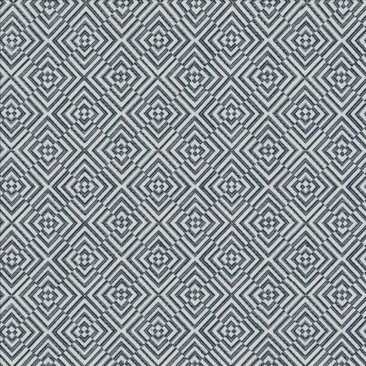 Kinetic Navy by Kasmir Fabric 5125 100% Cotton
 USA </p><p>Repeat: Horizontal: 3 inches and Vertical: 3 2/8 inches 53 - Fabric Carolina -