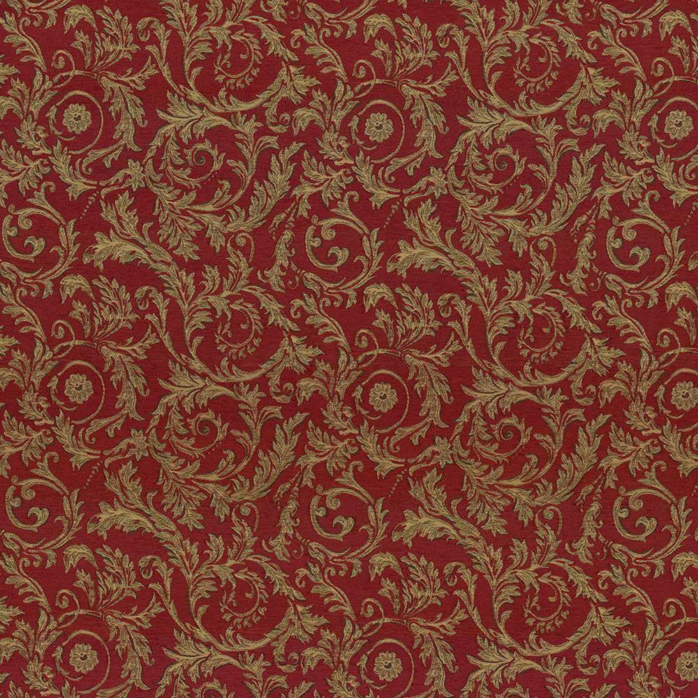 Kingsley Ruby by Kasmir Fabric 8001 CHINA 30,000 Wyzenbeek Double Rubs H: 13 4/8 inches, V:13 4/8 inches 54 - 56 - Fabric Carolina - Kasmir