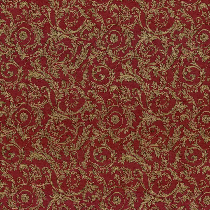 Kingsley Ruby by Kasmir Fabric 8001 CHINA 30,000 Wyzenbeek Double Rubs H: 13 4/8 inches, V:13 4/8 inches 54 - 56 - Fabric Carolina - Kasmir