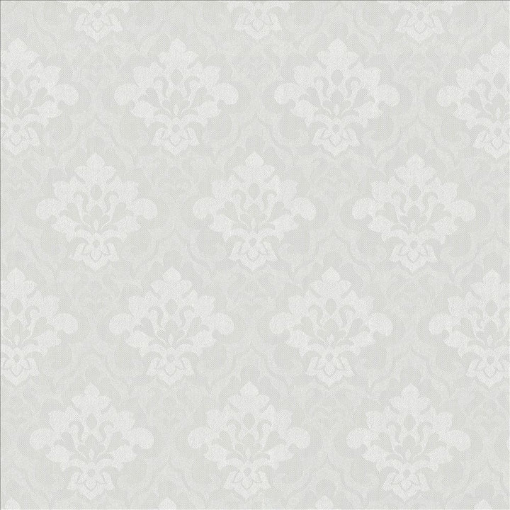 Kingswood Antique White by Kasmir Fabric 5077 100% Polyester
 TURKEY </p><p>Repeat: Horizontal: 11 inches and Vertical: 16 6/8 inches 48 - 57 - Fabric Carolina -