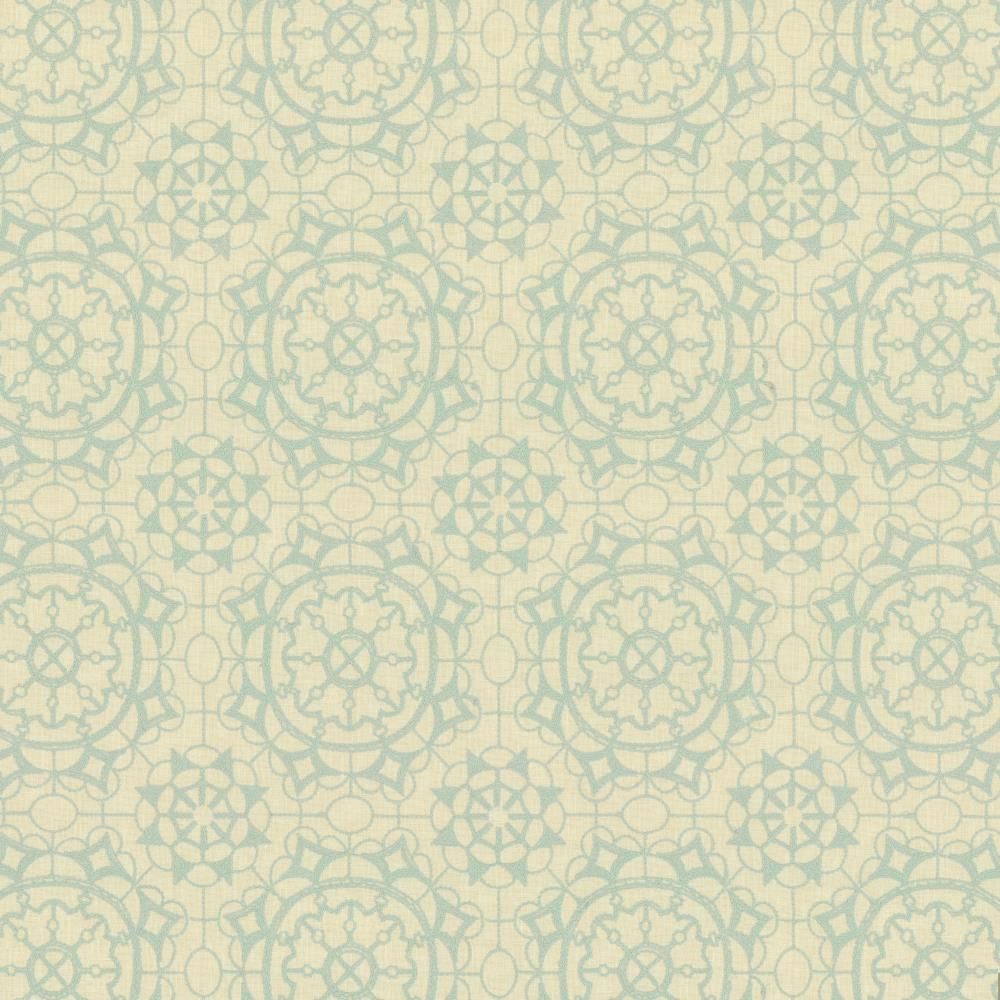 Knotty Spa by Kasmir Fabric 5135 67% Cotton
28% Polyester
5% Linen
 INDIA </p><p>Repeat: Horizontal: 9 inches and Vertical: 9 2/8 inches 51 - Fabric Carolina -