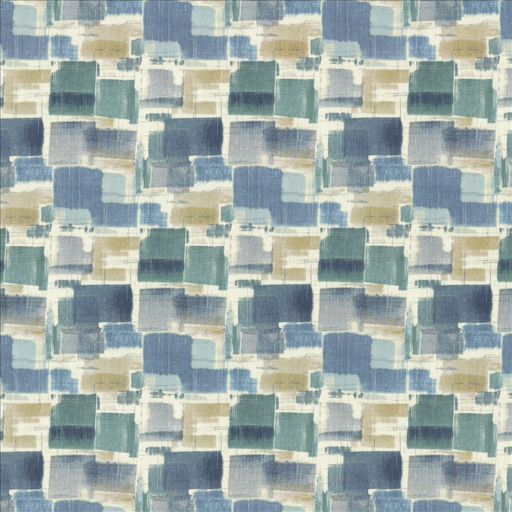 Kobe Terrace Denim by Kasmir Fabric 1463 100% Cotton
 INDIA </p><p>Repeat: Horizontal: 13 7/8 inches and Vertical: 26 2/8 inches 54 - Fabric Carolina -