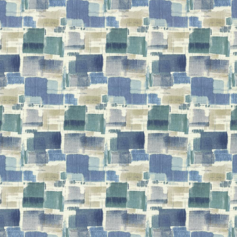 Kobe Terrace Denim by Kasmir Fabric 1463 100% Cotton
 INDIA </p><p>Repeat: Horizontal: 13 7/8 inches and Vertical: 26 2/8 inches 54 - Fabric Carolina -