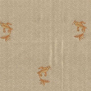 Koi Pond Ming Gold by Kasmir Fabric