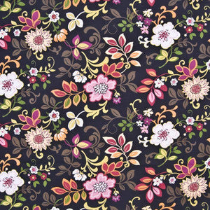 Koo Koo Roo Black Swan by Kasmir Fabric