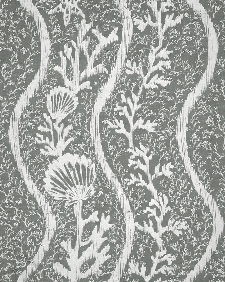 Koralion Seagrass Wallpaper by Mind the Gap Designer Wallpaper SUNDANCE VILLA Satin Matte Made in Europe Paste the wall 1 roll x 20.5 x 10.9 yards - Swanky Fabrics -