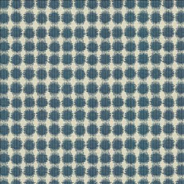 Korba Dots Cabana Blue by Kasmir Fabric 5125 58% Cotton 42% Polyester TURKEY 35,000 Wyzenbeek Double Rubs H: 3 4/8 inches, V: 3 6/8 inches 54 - Fabric Carolina - Kasmir
