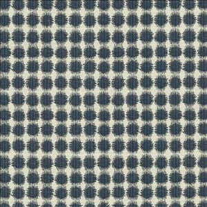 Korba Dots Slate by Kasmir Fabric