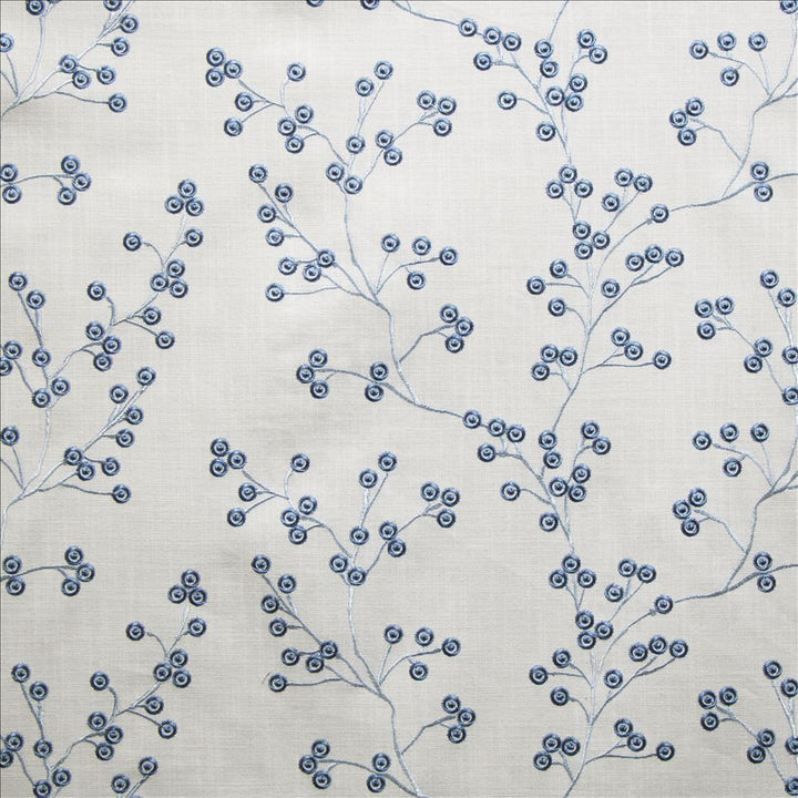 Kretinga Cornflower  by Kasmir Fabric 1477 73% Cotton 27% Polyester  INDIA  </p><p>Repeat: Horizontal: 18 2/8 inches and Vertical: 9 4/8 inches 54  - Fabric Carolina -