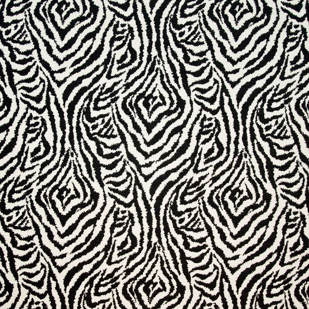 Kruger Stripe Noir by Kasmir Fabric 1399 54% Acrylic 26% Polyester 20% Rayon CHINA 21,000 Wyzenbeek Double Rubs Horizontal: 54 inches and Vertical: 27 inches 55 - Fabric Carolina -