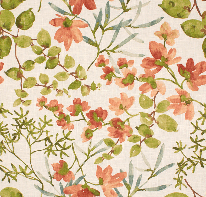 KUDZU.312 by Kravet Basics Designer Fabric in our sample Linen 55%, Rayon 45% USA Medium Horizontal: 27 inches and Vertical: 27 inches 54 inches - Swanky Fabrics -