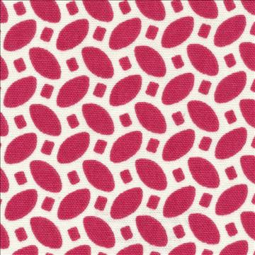 Kukui Raspberry by Kasmir Fabric 1400 100% Cotton USA 15,000 Wyzenbeek Double Rubs H: 13 4/8 inches, V: 12 5/8 inches 54 - Fabric Carolina - Kasmir