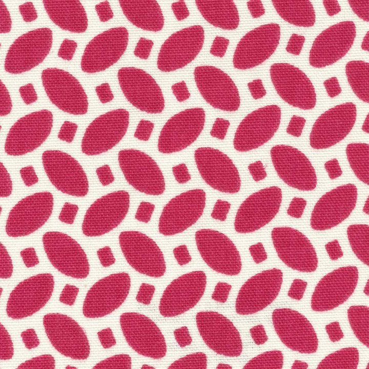Kukui Raspberry by Kasmir Fabric 1400 USA 15,000 Wyzenbeek Double Rubs H: 13 4/8 inches, V:12 5/8 inches 54 - Fabric Carolina - Kasmir