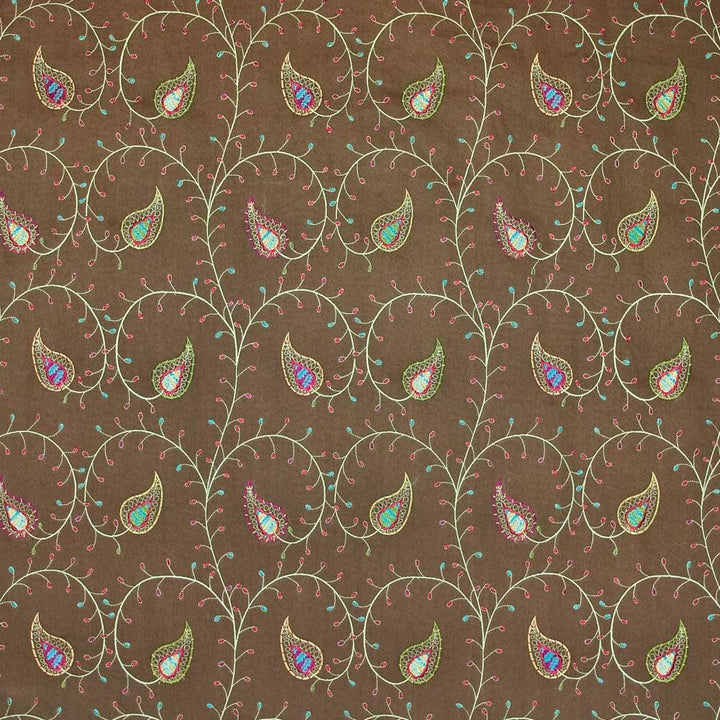 Kumaru Vine Gem  by Kasmir Fabric See sample 100% Cotton
 CHINA 3,000 Wyzenbeek Double Rubs </p><p>Repeat: Horizontal: 13 4/8 inches and Vertical: 15 2/8 inches 55  - Fabric Carolina -
