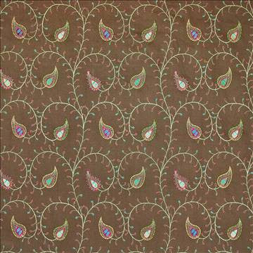 Kumaru Vine Gem by Kasmir Fabric 1399 100% Cotton CHINA 3,000 Wyzenbeek Double Rubs H: 13 4/8 inches, V: 15 2/8 inches 55 - Fabric Carolina - Kasmir