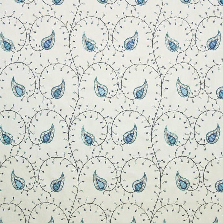 Kumaru Vine Horizon by Kasmir Fabric 1401 CHINA 3,000 Wyzenbeek Double Rubs H: 13 4/8 inches, V:15 2/8 inches 55 - Fabric Carolina - Kasmir