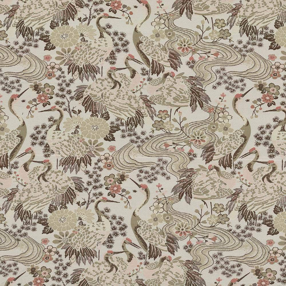 Kutani Bubblegum by Kasmir Fabric 1418 CHINA 10,000 Wyzenbeek Double Rubs H: 29 4/8 inches, V:25 4/8 inches 54 - Fabric Carolina - Kasmir