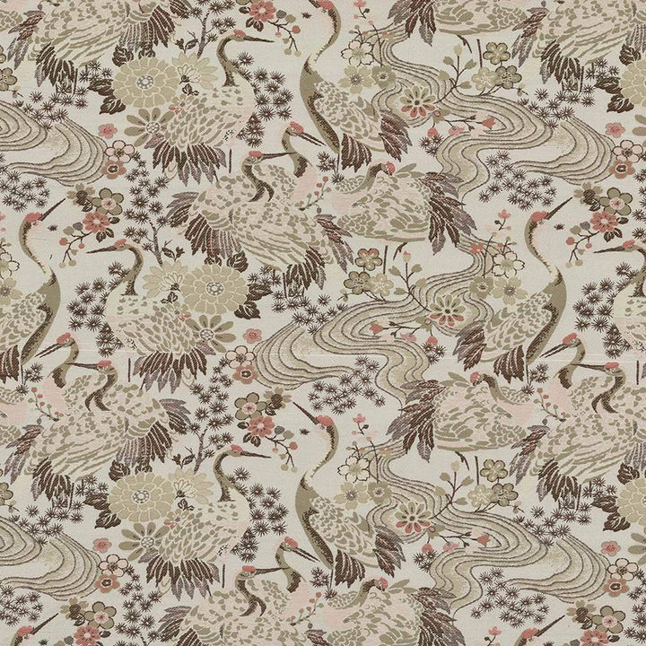 Kutani Bubblegum by Kasmir Fabric 1418 CHINA 10,000 Wyzenbeek Double Rubs H: 29 4/8 inches, V:25 4/8 inches 54 - Fabric Carolina - Kasmir