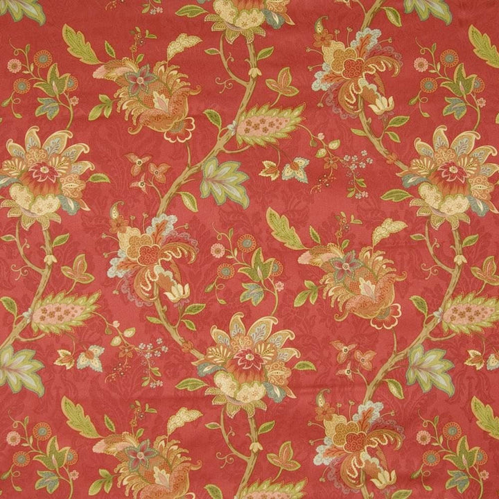 La Dolce Vita Carnelian by Kasmir Fabric 1367 100% Cotton
 SOUTH KOREA 15,000 Wyzenbeek Double Rubs </p><p>Repeat: Horizontal: 27 inches and Vertical: 25 2/8 inches 54 - Fabric Carolina -