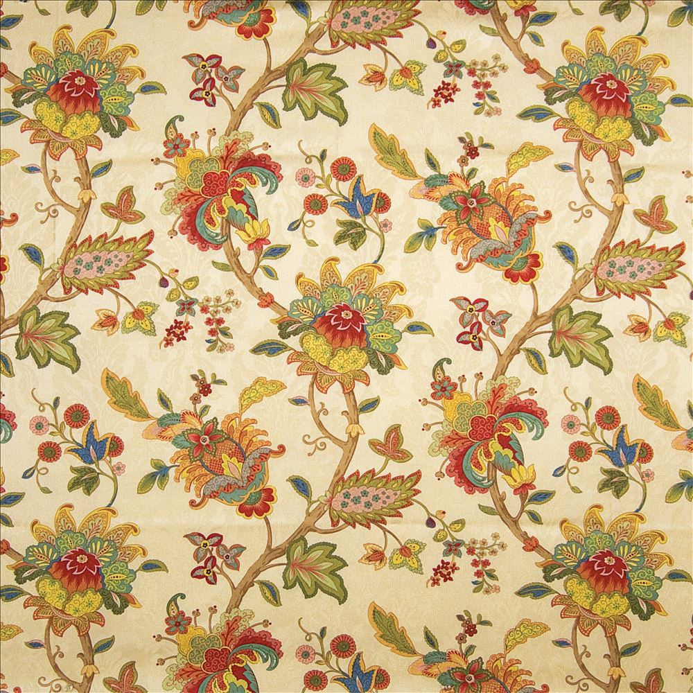 La Dolce Vita Jasmine by Kasmir Fabric 1367 100% Cotton
 SOUTH KOREA </p><p>Repeat: Horizontal: 27 inches and Vertical: 25 2/8 inches 54 - Fabric Carolina -