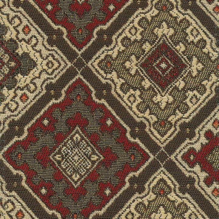 La Fonda Diamond Autumn by Kasmir Fabric 1389 CHINA 12,000 Wyzenbeek Double Rubs H: 7 2/8 inches, V:4 inches 54 - 56 - Fabric Carolina - Kasmir