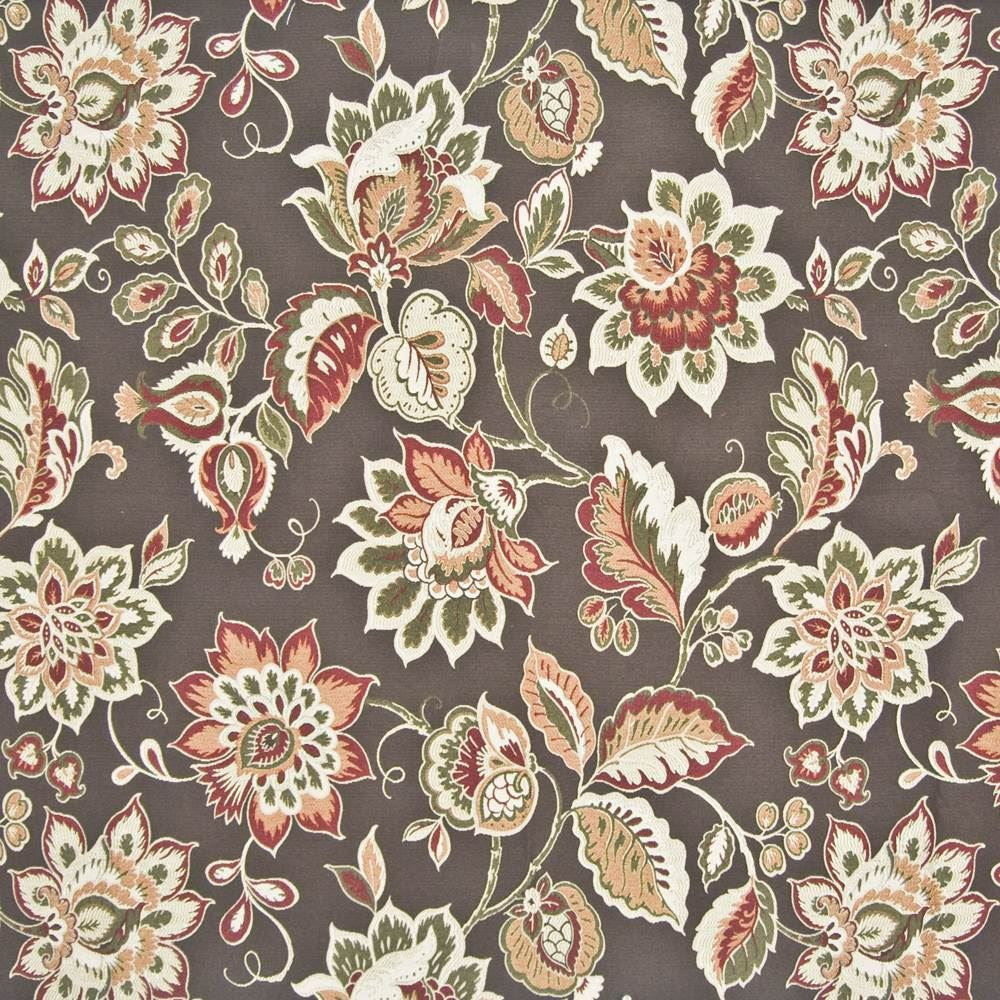 La Fonda Garden Autumn by Kasmir Fabric 1389 73% Rayon 27% Polyester CHINA 12,000 Wyzenbeek Double Rubs Horizontal: 29 inches and Vertical: 31 inches 54 - 56 - Fabric Carolina -