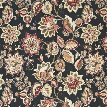 La Fonda Garden Jewel by Kasmir Fabric 1390 73% Rayon 27% Polyester CHINA 12,000 Wyzenbeek Double Rubs H: 29 inches, V: 31 inches 54 - 56 - Fabric Carolina - Kasmir