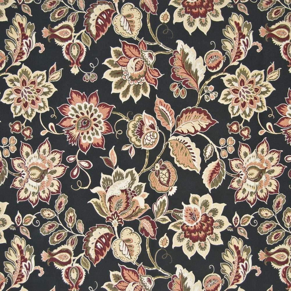 La Fonda Garden Jewel by Kasmir Fabric 1390 73% Rayon 27% Polyester CHINA 12,000 Wyzenbeek Double Rubs Horizontal: 29 inches and Vertical: 31 inches 54 - 56 - Fabric Carolina -