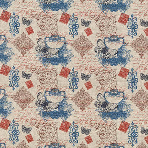 La Mariposa Turquoise by Kasmir Fabric