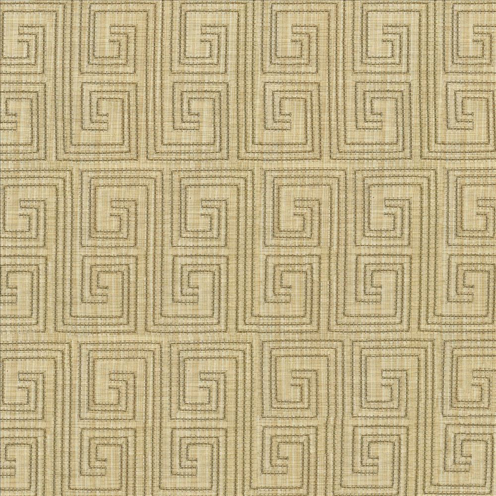 Labyrinth Dune by Kasmir Fabric 1443 65% Cotton
35% Polyester
Embroidery
100% Rayon
 INDIA 3,000 Wyzenbeek Double Rubs </p><p>Repeat: Horizontal: 3 2/8 inches and Vertical: 6 1/8 inches 52 - Fabric Carolina -