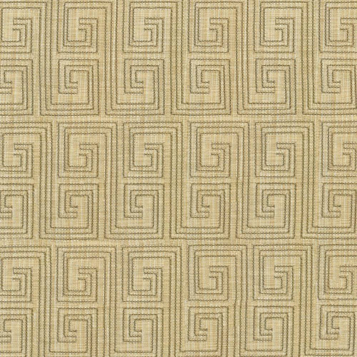 Labyrinth Dune by Kasmir Fabric 1443 INDIA 3,000 Wyzenbeek Double Rubs H: 3 2/8 inches, V:6 1/8 inches 54 - 55 - Fabric Carolina - Kasmir