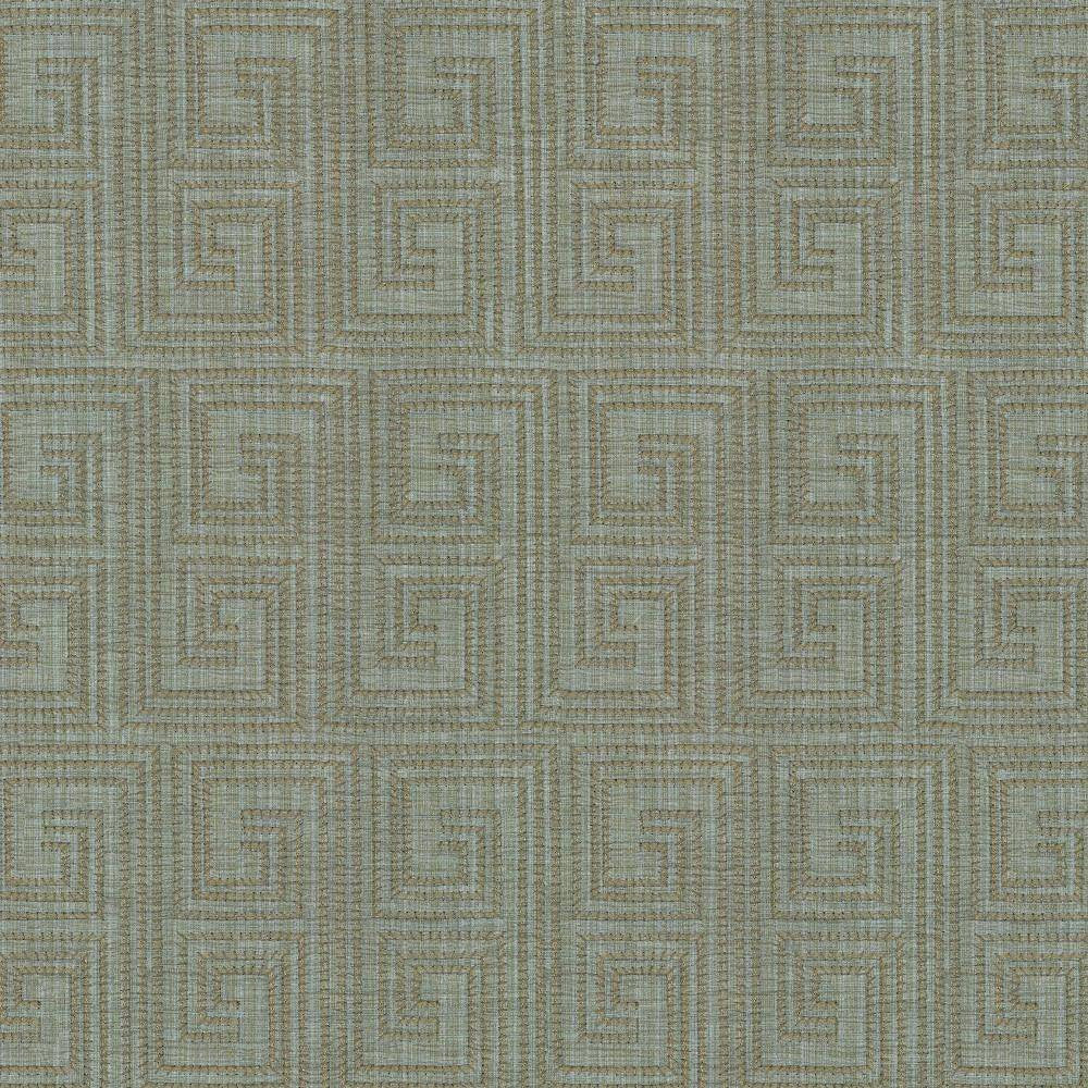 Labyrinth Monsoon by Kasmir Fabric 1443 INDIA 3,000 Wyzenbeek Double Rubs H: 3 2/8 inches, V:6 1/8 inches 54 - 55 - Fabric Carolina - Kasmir