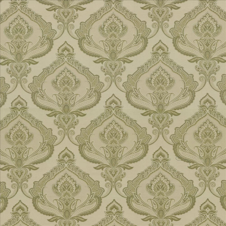 Lafitte Celadon by Kasmir Fabric 8001 75% Polyester
25% Rayon
 CHINA </p><p>Repeat: Horizontal: 15 inches and Vertical: 16 4/8 inches 54 - 56 - Fabric Carolina -