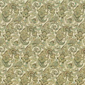 Lages Paisley Celery by Kasmir Fabric