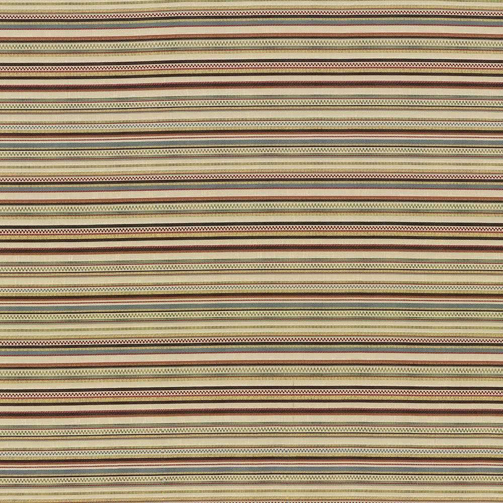 Lages Stripe Multi  by Kasmir Fabric See sample 100% Polyester
 CHINA 9,000 Wyzenbeek Double Rubs </p><p>Repeat: Horizontal: N/A and Vertical: 10 inches 58  - Fabric Carolina -