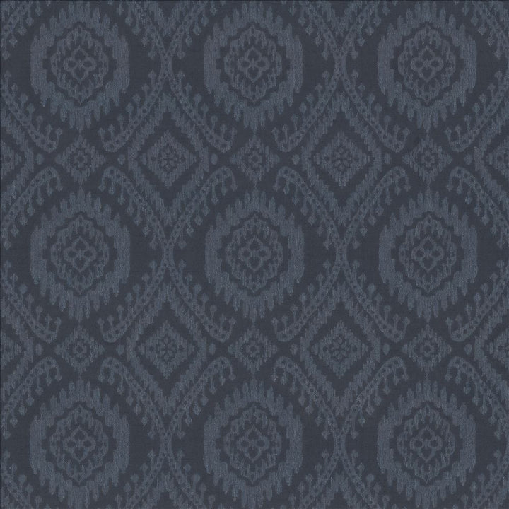 Lainey Indigo by Kasmir Fabric 5154 58% Polyester
42% Viscose
 INDIA </p><p>Repeat: Horizontal: 13 4/8 inches and Vertical: 15 inches 54 - Fabric Carolina -