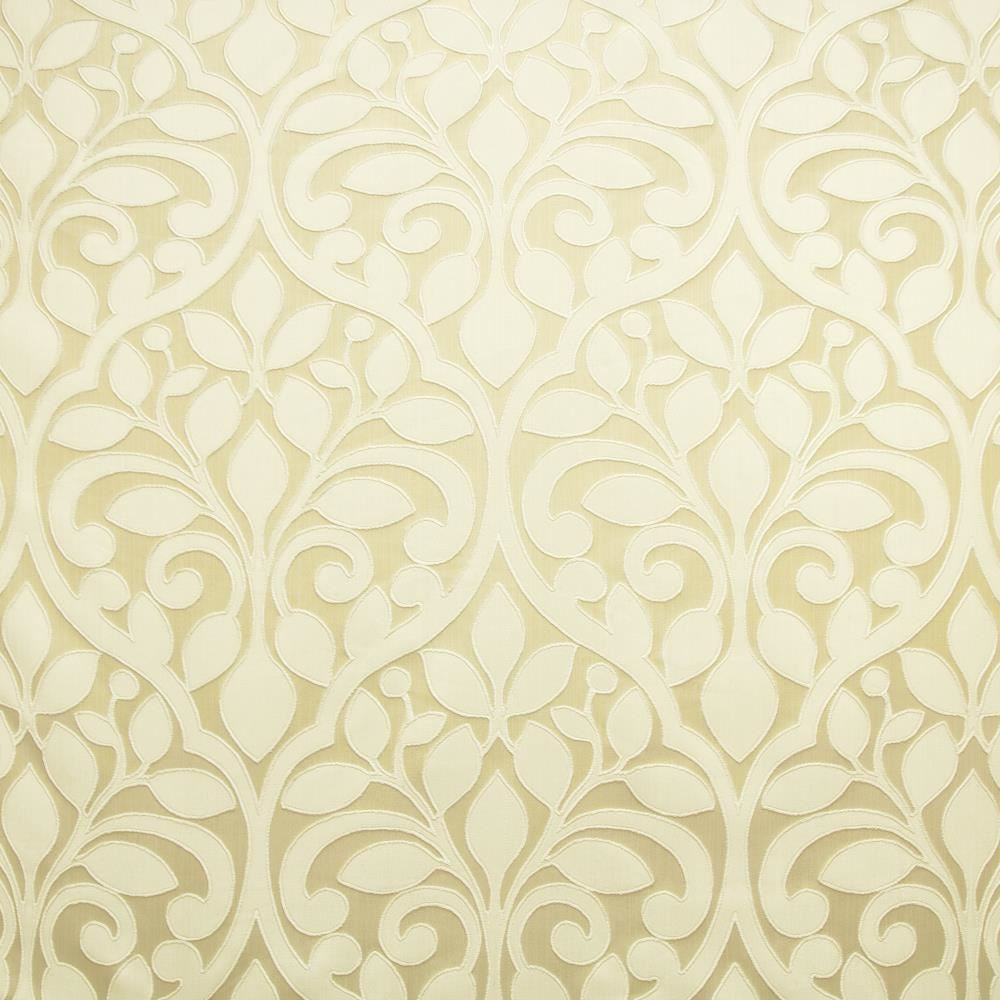 Lakeland Ivory by Kasmir Fabric 5147 100% Polyester
 CHINA </p><p>Repeat: Horizontal: 14 4/8 inches and Vertical: 20 4/8 inches 55 - Fabric Carolina -