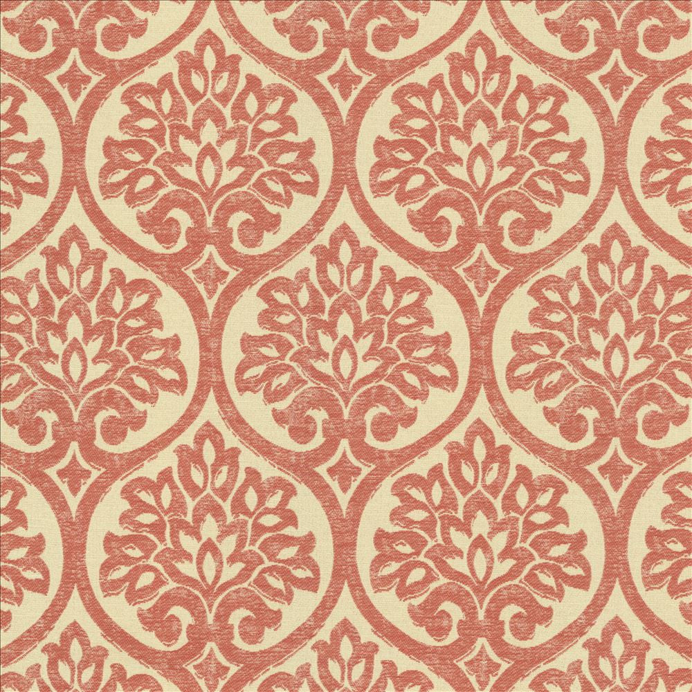 Lali Coral by Kasmir Fabric 5155 61% Cotton
39% Polyester
 TURKEY 50,000 Wyzenbeek Double Rubs Horizontal: 7 inches and Vertical: 9 6/8 inches 54 - Fabric Carolina -