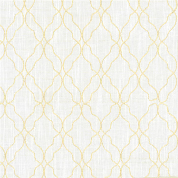 Landon Cream by Kasmir Fabric 5111 100% Polyester
 CHINA Not Tested Horizontal: 3 7/8 inches and Vertical: 6 inches 53 - Fabric Carolina -
