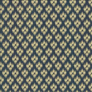 Lanka Ikat Indigo by Kasmir Fabric 5125 58% Cotton 42% Polyester TURKEY 35,000 Wyzenbeek Double Rubs H: 1 6/8 inches, V: 3 inches 54 - Fabric Carolina - Kasmir