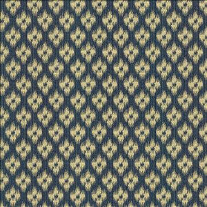 Lanka Ikat Indigo by Kasmir Fabric