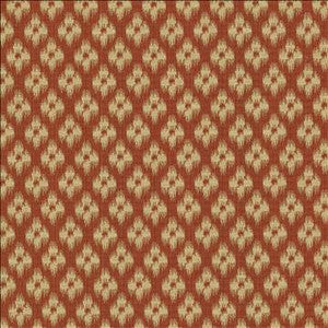 Lanka Ikat Persimmon by Kasmir Fabric
