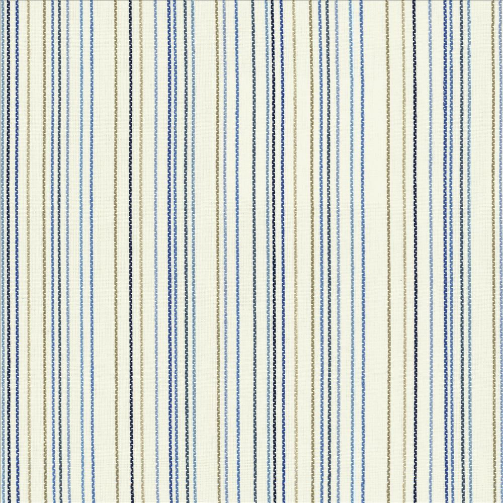 Larson Stripe Indigo by Kasmir Fabric 5125 100% Cotton
 INDIA </p><p>Repeat: Horizontal: 9 inches and Vertical: N/A 54 - Fabric Carolina -
