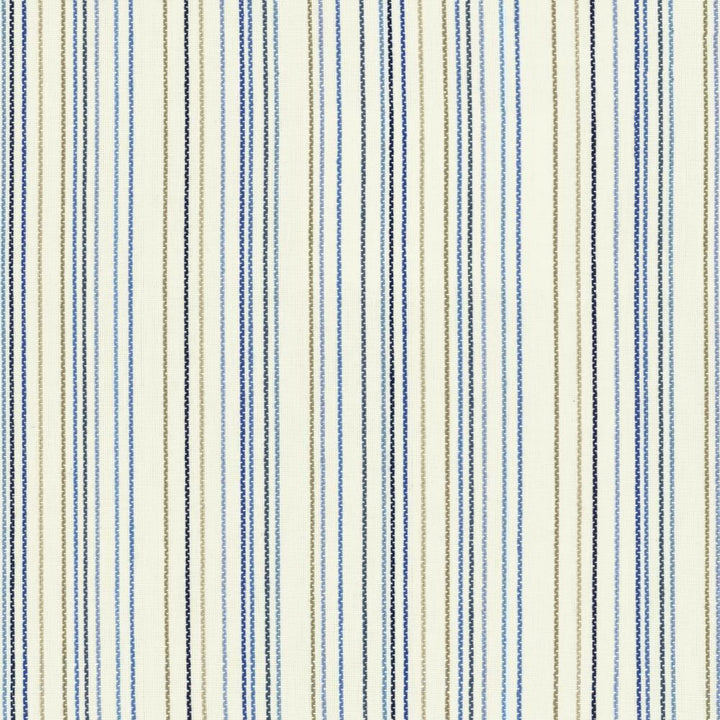 Larson Stripe Indigo by Kasmir Fabric 5125 100% Cotton
 INDIA </p><p>Repeat: Horizontal: 9 inches and Vertical: N/A 53 - Fabric Carolina -