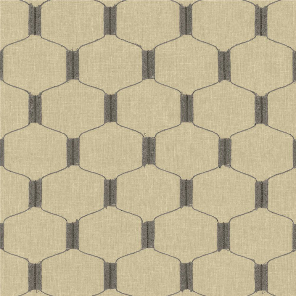 Lashes Platinum by Kasmir Fabric 5141 52% Cotton
48% Polyester
 INDIA 15,000 Wyzenbeek Double Rubs Horizontal: 4 3/8 inches and Vertical: 4 5/8 inches 54 - Fabric Carolina -