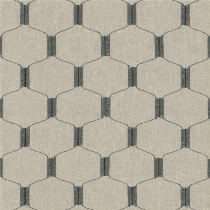 Lashes Platinum by Kasmir Fabric 5141 52% Cotton
48% Polyester
 INDIA </p><p>Repeat: Horizontal: 4 3/8 inches and Vertical: 4 5/8 inches 53 - Fabric Carolina -