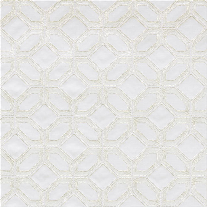Latticework Cloud by Kasmir Fabric 1450 47% Cotton 39% Polyester 14% Rayon INDIA 15,000 Wyzenbeek Double Rubs Horizontal: 6 4/8 inches and Vertical: 6 inches 56 - Fabric Carolina -